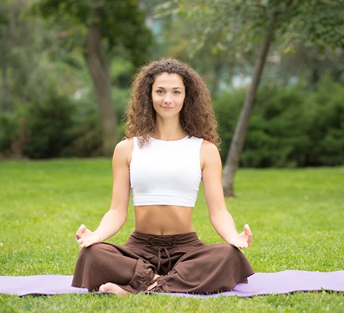 Gesunde erdung des körpers mit tensor ringen