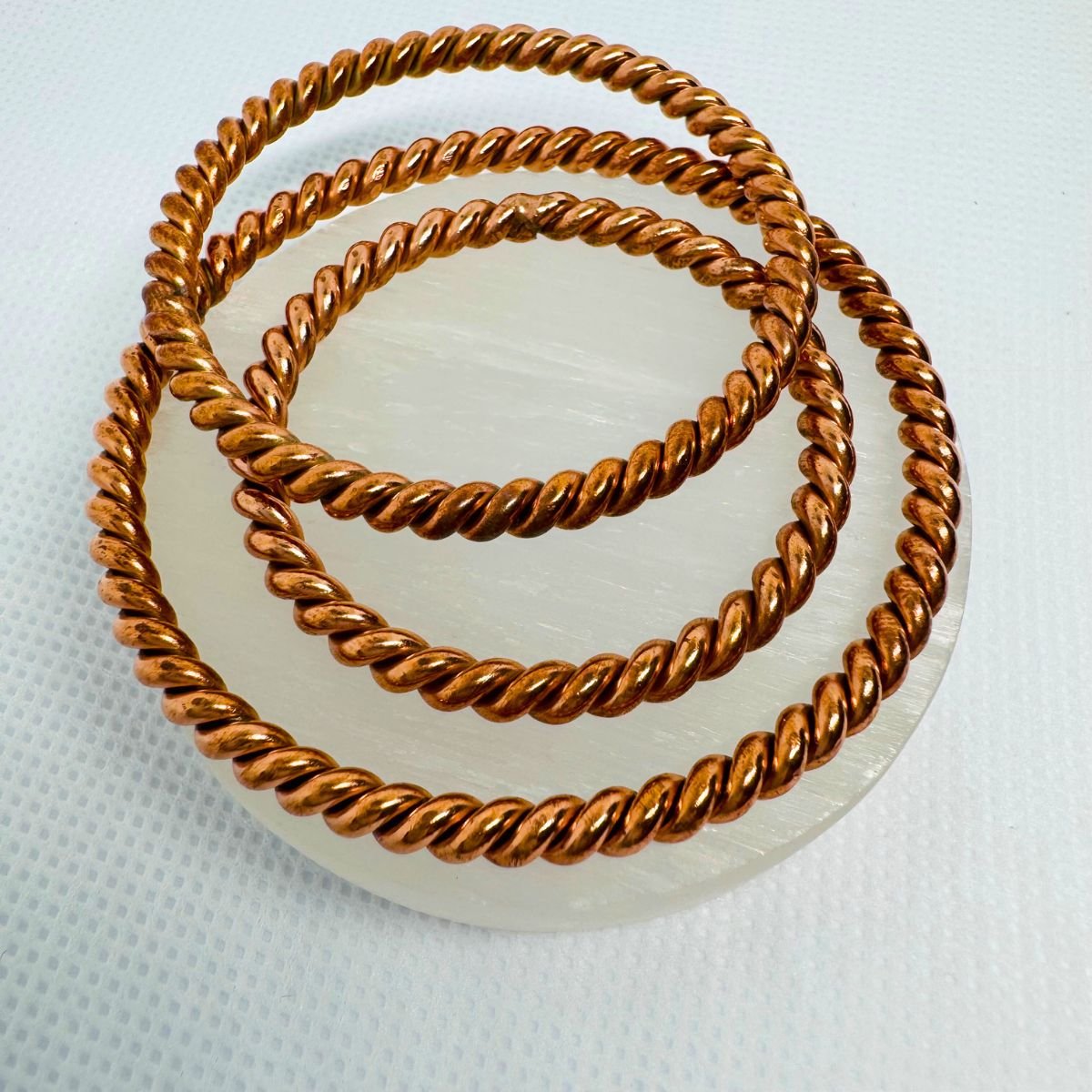 Handgefertigter Tensor-Ring mit Sacred Cubit Frequenz – 144 MHz für Erdung, körperliche Balance und energetische Reinigung