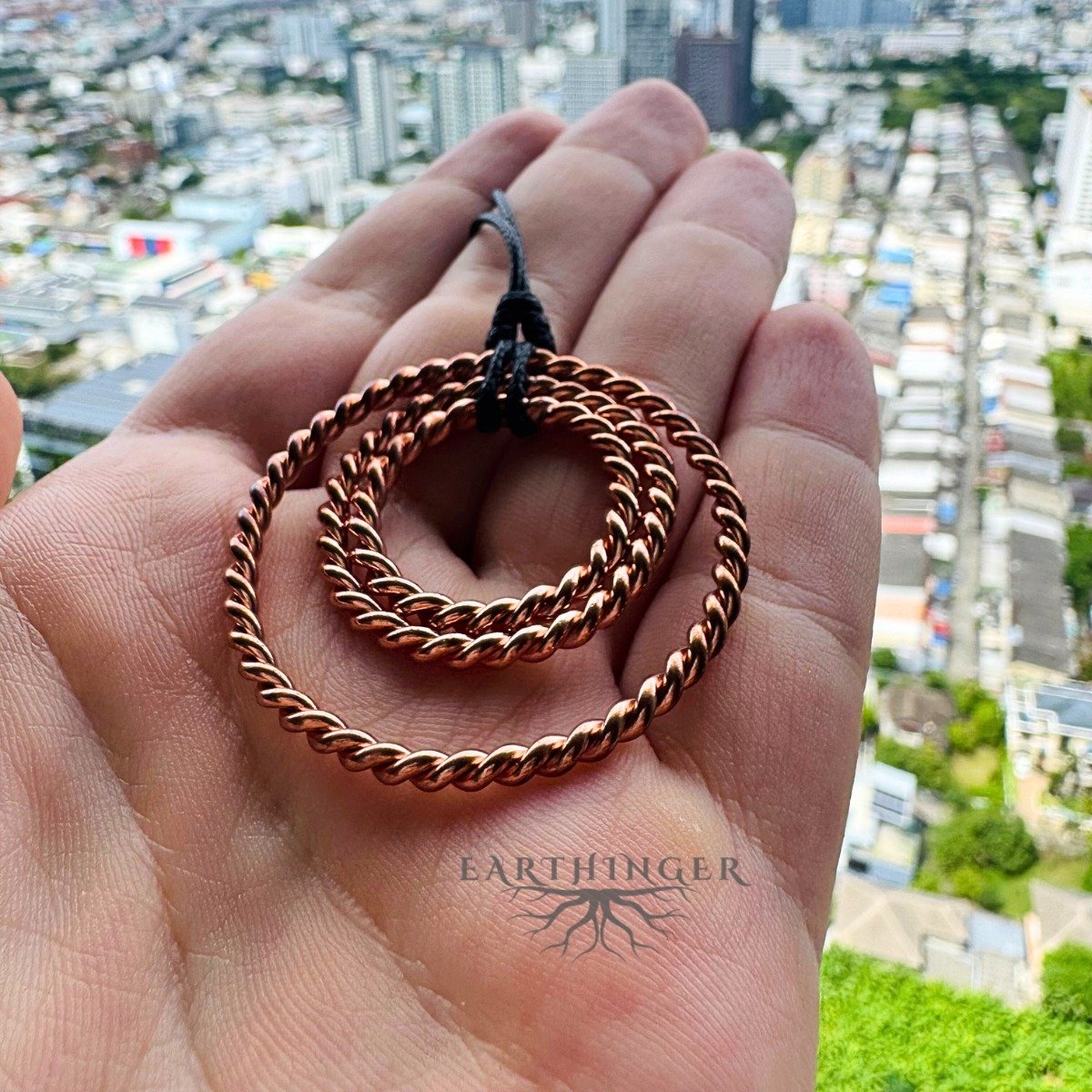 Kupfer Tensor Ring zum EMF Schutz zuhause gegen Wlan und Bluetooth und 5g