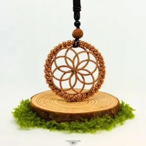 Tensor-Ring in Lotusform aus Kupfer handgefertigt mit 144 & 177 MHz Frequenz zur Erdung, Chakrenharmonisierung und spirituellen Öffnung