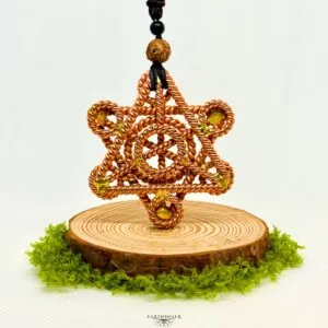 Tensor-Ring mit Metatron-Würfel aus reinem Kupfer – spiritueller Energieanhänger zur Chakrenaktivierung und feinstofflichen Reinigung