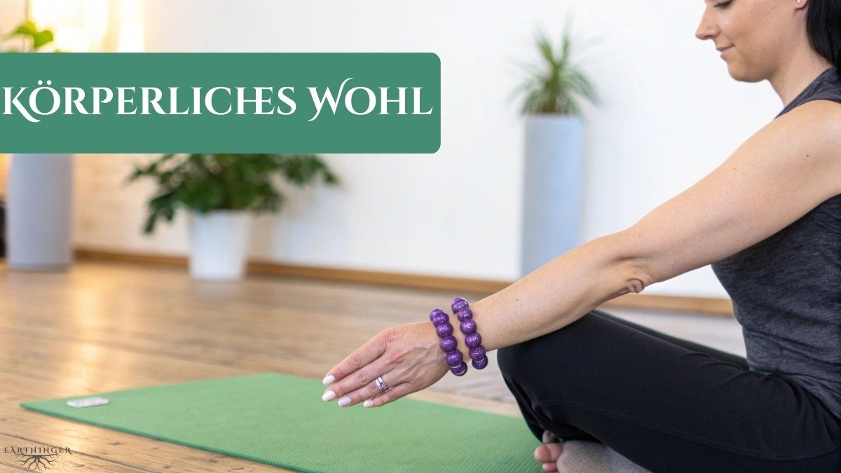 Natürliches Amethyst Armband zum Meditieren