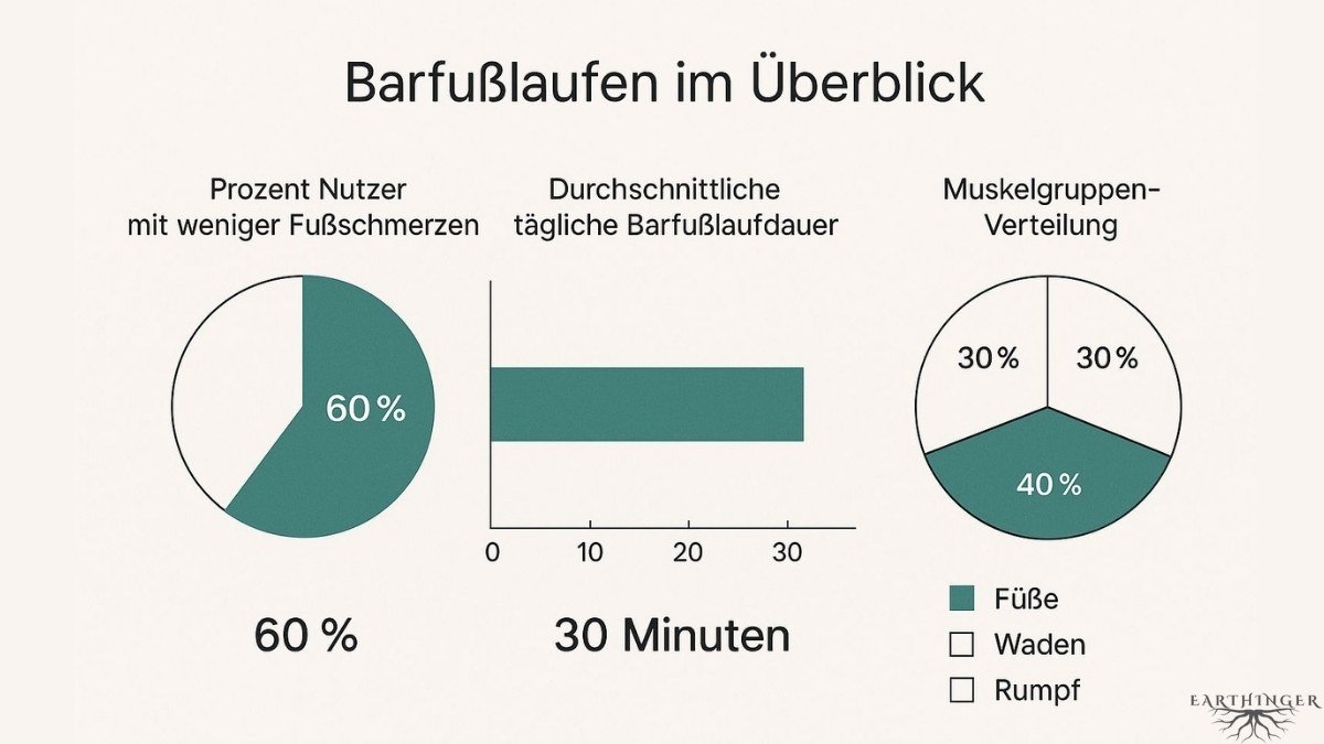 Statistik zu Barfuss Laufen