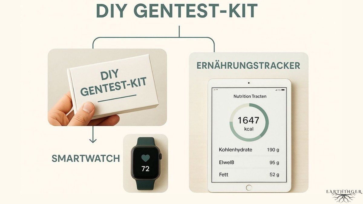 Biohacking mit smartphone und Apps.