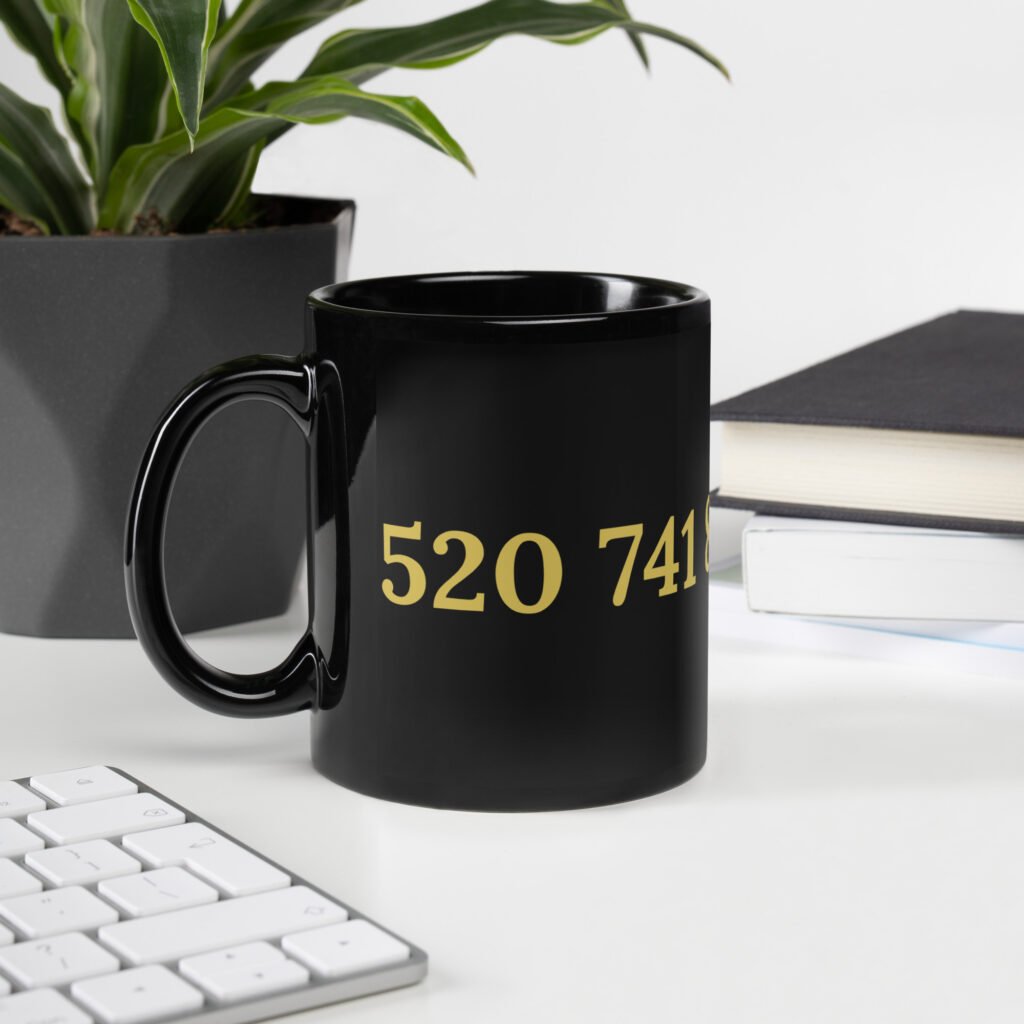 Grabovoi codes tasse schwarz