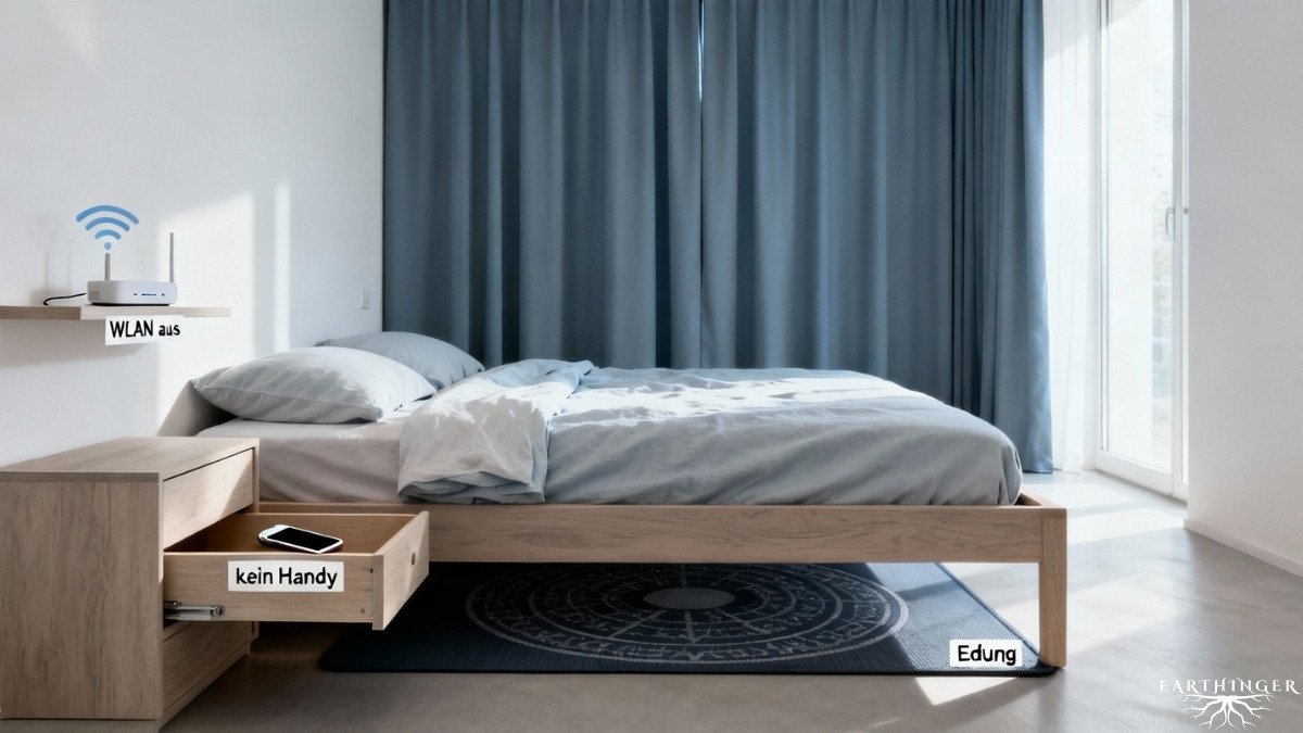 Besser schlafen ohne wifi und smartphone