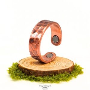 Hochwertiger Kupfer Ring -Kupferschmuck für Erdung und bewusste Rituale